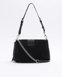River Island suedette buckle shoulder bag< Bags, Purses & Luggage