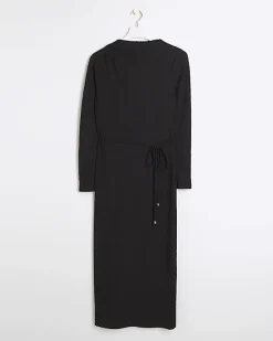 River Island textured belted bodycon midi dress< Dresses