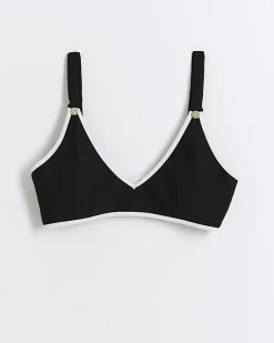 River Island Textured Cami Bikini Top< Swimwear & Beachwear