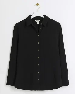 River Island textured long sleeve shirt< Co-ord Sets