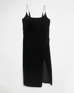 River Island velvet maternity bodycon midi dress< Maternity