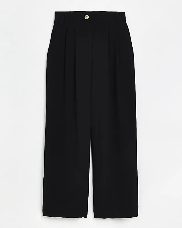 River Island wide leg pleated trousers< Trousers