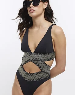 River Island wrap swimsuit< Swimwear & Beachwear
