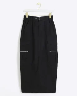 River Island zip pencil midi skirt< Skirts