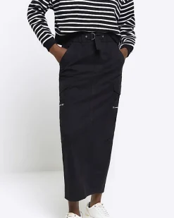 River Island zip pencil midi skirt< Skirts