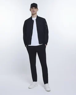River Island zip through bomber jacket< Essentials