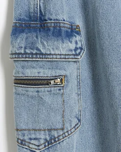 River Island cuffed cargo jeans< Jeans