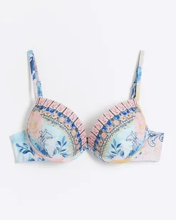 River Island diamante balconette bikini top< Swimwear & Beachwear