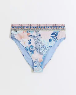 River Island diamante high waisted bikini bottoms< Swimwear & Beachwear