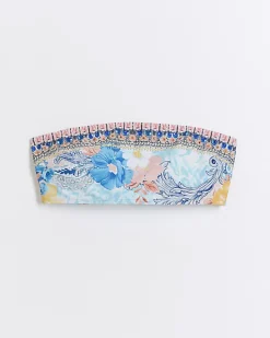 River Island embellished bandeau bikini top< Swimwear & Beachwear