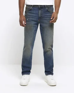 River Island faded tapered fit jeans< Jeans