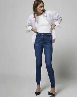 River Island high waisted bum sculpt skinny jeans< Jeans