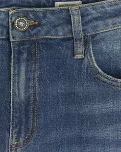 River Island high waisted mom ripped jeans< Jeans