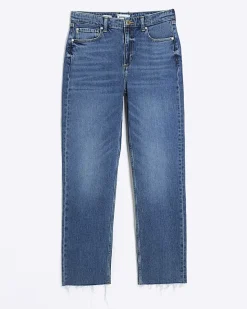 River Island high waisted stove pipe straight jeans< Jeans