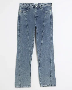 River Island high waisted stove pipe straight jeans< Jeans
