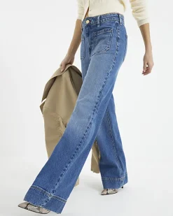 River Island high waisted wide leg jeans< Jeans