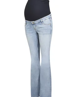 River Island maternity split hem flared jeans< Maternity