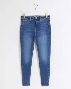 River Island mid rise bum sculpt skinny jeans< Jeans