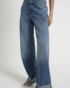 River Island mid rise loose baggy jeans< Jeans