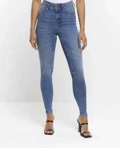 River Island mid rise super skinny fit jeans< Jeans