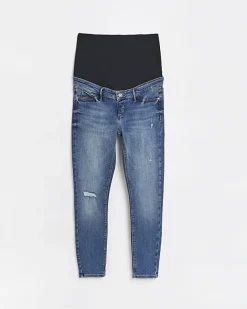 River Island Molly mid rise maternity skinny jeans< Maternity