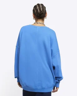 River Island oversized sweatshirt< Loungewear