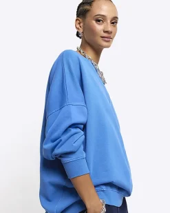 River Island oversized sweatshirt< Loungewear