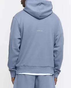 River Island regular fit colour block hoodie< Tracksuits