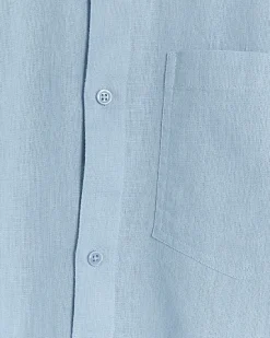 River Island regular fit linen blend shirt< Shirts