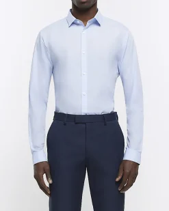 River Island slim fit multipack of 5 smart shirts< Shirts