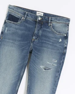 River Island Slim Fit Ripped Jeans< Jeans