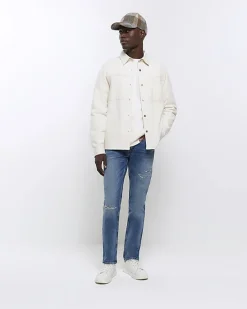 River Island Slim Fit Ripped Jeans< Jeans