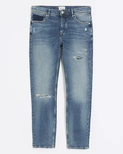 River Island Slim Fit Ripped Jeans< Jeans