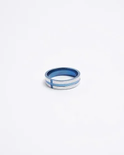River Island stainless steel cross ring< Jewellery & Watches