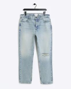 River Island straight fit ripped jeans< Jeans