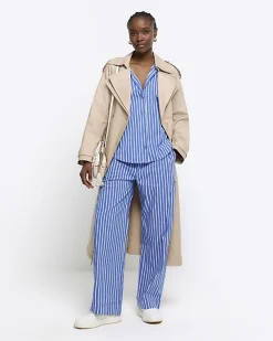 River Island stripe long sleeve shirt< Co-ord Sets