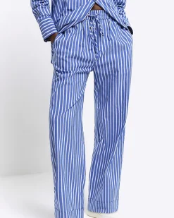 River Island stripe poplin pull on trousers< Trousers