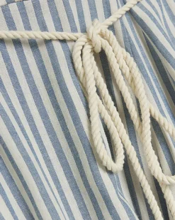 River Island stripe tie waist mini shirt dress< Dresses