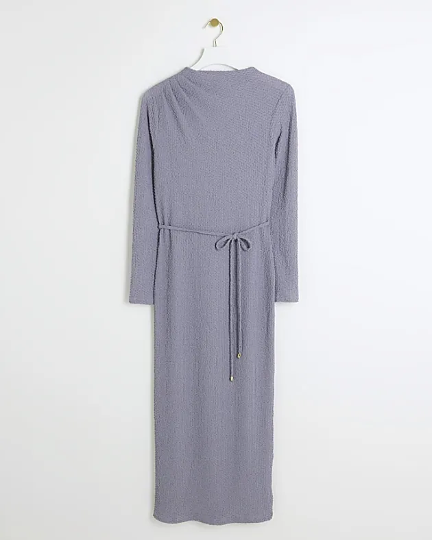River Island textured belted bodycon midi dress< Dresses