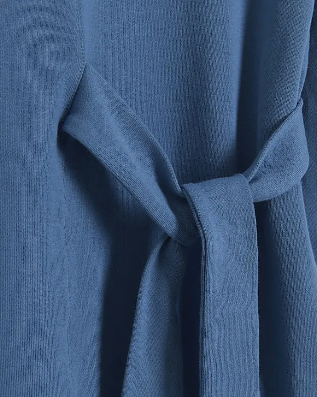 River Island tie side sweatshirt mini dress< Dresses