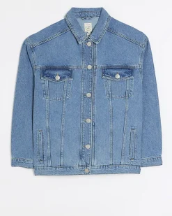 River Island trucker denim jacket< Coats & Jackets