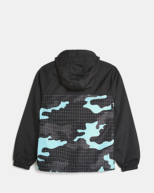 River Island Boys Hype camo hooded jacket< Coats & Jackets