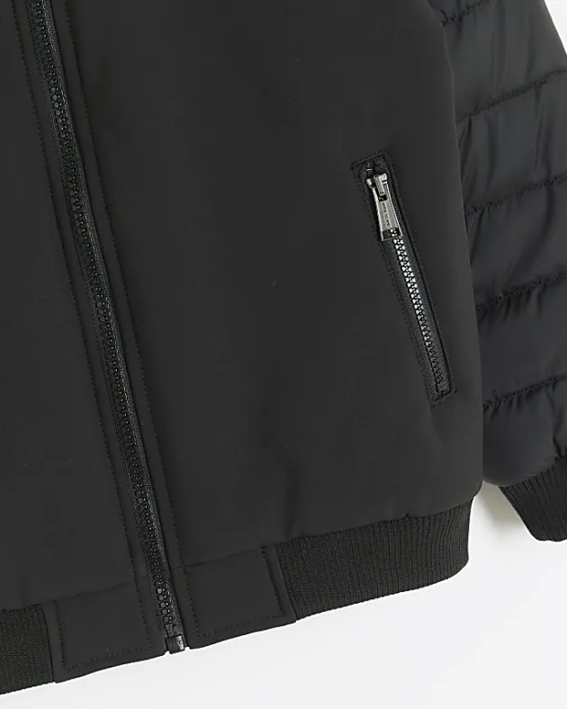 River Island Boys padded sleeve bomber jacket< Coats & Jackets