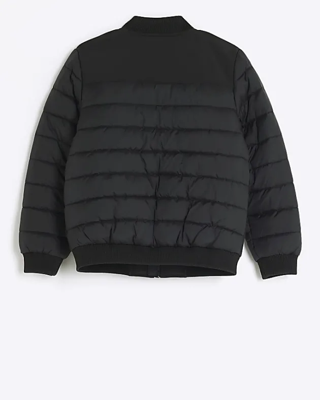 River Island Boys padded sleeve bomber jacket< Coats & Jackets