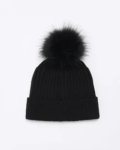 River Island Boys Pom Pom Beanie Hat< Accessories