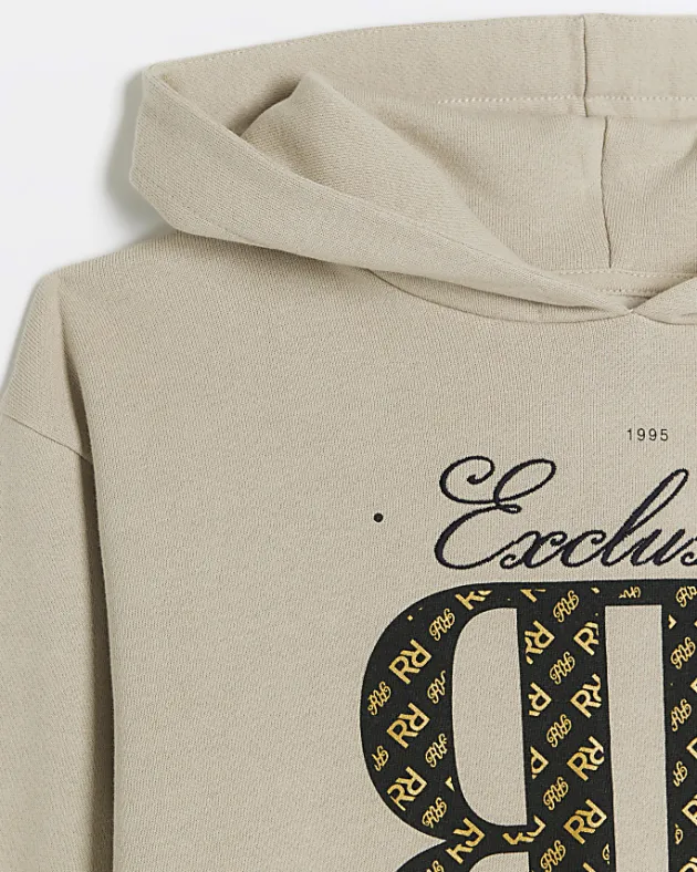 River Island Boys RI logo hoodie< Hoodies & Sweatshirts