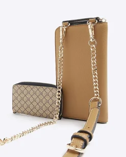River Island 2 in 1 monogram purse< Bags, Purses & Luggage