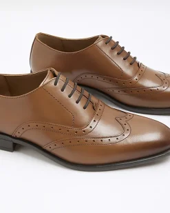 River Island brogue derby shoes< Essentials