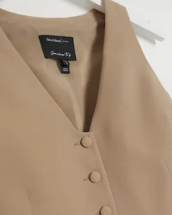 River Island button front waistcoat< Suits & Tailoring