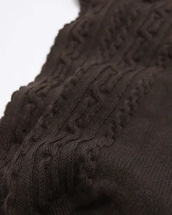 River Island cable knit frill ankle socks< Socks & Tights